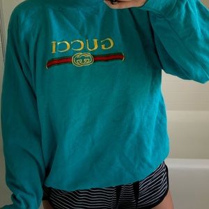 Bootleg Gucci sweatshirt in good condition